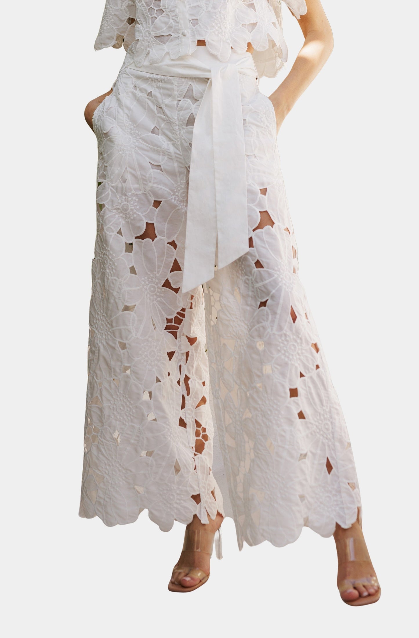 ALIA | Conjunto de encaje floral