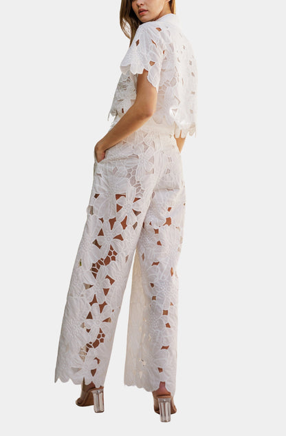 ALIA | Conjunto de encaje floral