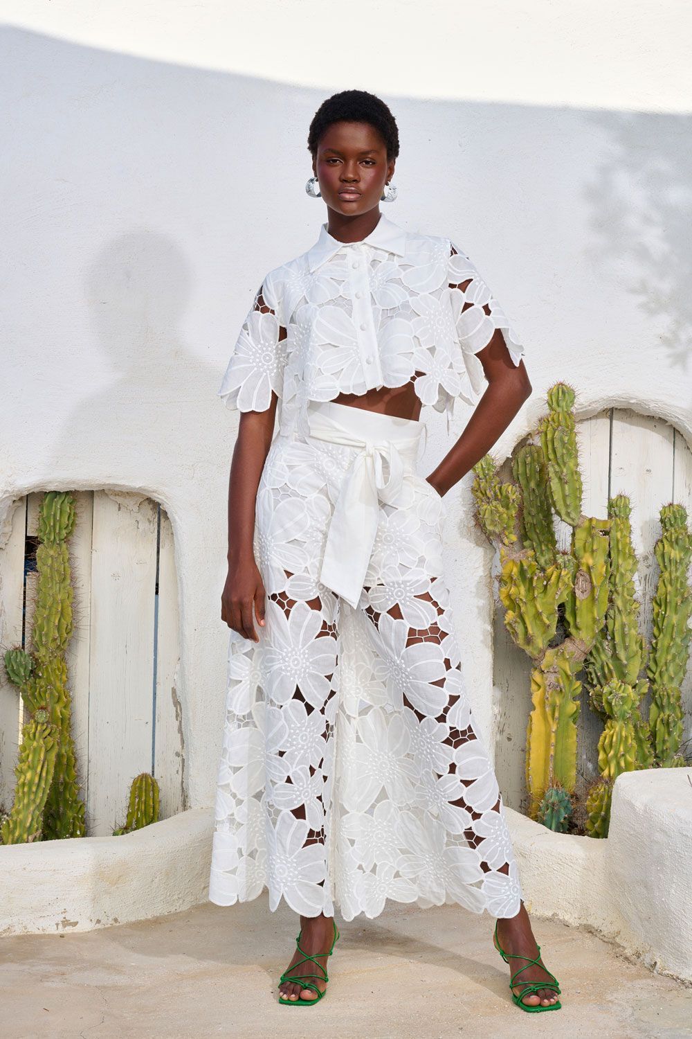 ALIA | Conjunto de encaje floral