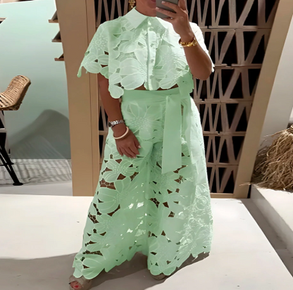 ALIA | Conjunto de encaje floral